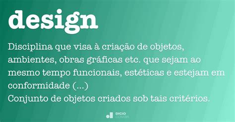 o que é o design.